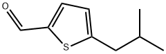 5-ISOBUTYL-THIOPHENE-2-CARBALDEHYDE Struktur