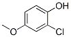 Phenol,  2-chloro-4-methoxy-,  labeled  with  carbon-14  (9CI) Struktur