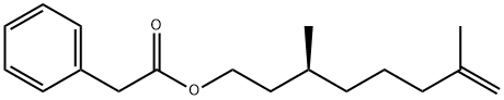 RHODINYL PHENYLACETATE Struktur