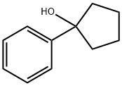 1-PHENYL-1-CYCLOPENTANOL Struktur