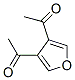 Ethanone, 1,1-(3,4-furandiyl)bis- (9CI) Struktur