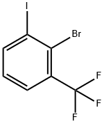 2-BroMo-1-iodo-3-(trifluoroMethyl)benzene Struktur