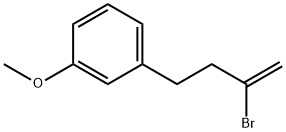 2-BROMO-4-(3-METHOXYPHENYL)-1-BUTENE Struktur