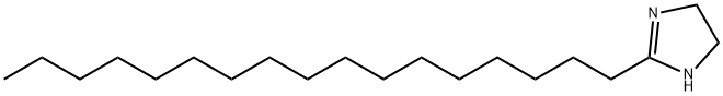 2-Heptadecyl-4,5-dihydro-1H-imidazole Struktur