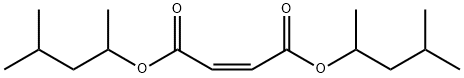 bis(1,3-dimethylbutyl) maleate Struktur