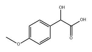 4-METHOXYMANDELIC ACID Structure