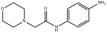 N-(4-AMINOPHENYL)-2-MORPHOLIN-4-YLACETAMIDE Struktur