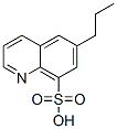 8-Quinolinesulfonic  acid,  6-propyl- Struktur