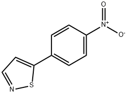 5-(4-NITRO-PHENYL)-ISOTHIAZOLE Struktur