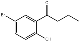 1-Butanone, 1-(5-broMo-2-hydroxyphenyl)- Struktur