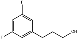 3-(3,5-DIFLUORO-PHENYL)-PROPAN-1-OL Struktur