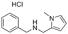 Benzyl-(1-methyl-1H-pyrrol-2-ylmethyl)-aminehydrochloride Struktur