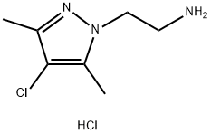 2-(4-CHLORO-3,5-DIMETHYL-PYRAZOL-1-YL)-ETHYLAMINEHYDROCHLORIDE Struktur