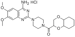 DOXAZOSIN HYDROCHLORIDE Struktur