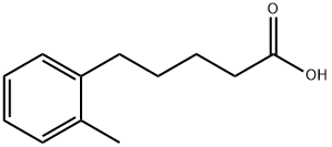 5-o-tolyl-valeric acid Struktur