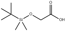 2-(tert-butyldiMethylsilyloxy)acetic acid Struktur