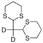 Bis(1,3-dithian-2-yl)methane-d2 Struktur