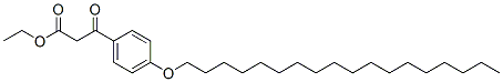 p-Stearyloxybenzoylacetic acid ethyl ester Struktur