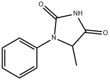 5-METHYL-1-PHENYLIMIDAZOLIDINE-2,4-DIONE Struktur