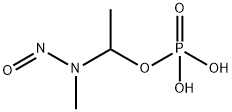 1-(N-methyl-N-nitrosoamino)ethyl phosphate Struktur