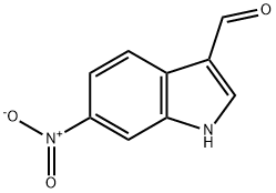 6-硝基吲哚-3-甲醛, 10553-13-6, 結(jié)構(gòu)式