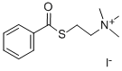 BENZOYLTHIOCHOLINE IODIDE Struktur