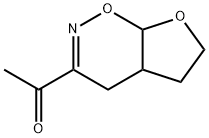 Ethanone, 1-(4a,5,6,7a-tetrahydro-4H-furo[3,2-e]-1,2-oxazin-3-yl)- (9CI) Struktur