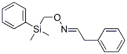 Benzeneacetaldehyde O-(dimethylphenylsilylmethyl)oxime Struktur