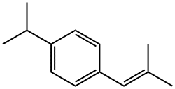 Benzene, 1-(1-methylethyl)-4-(2-methyl-1-propenyl)- (9CI) Struktur