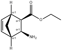 DIEXO-3-AMINO-BICYCLO[2.2.1]HEPT-5-ENE-2-CARBOXYLIC ACID ETHYL ESTER Struktur