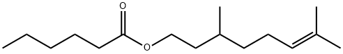 CITRONELLYL CAPROATE Struktur