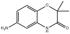 6-AMINO-2,2-DIMETHYL-2H-BENZO[B][1,4]OXAZIN-3(4H)-ONE Struktur