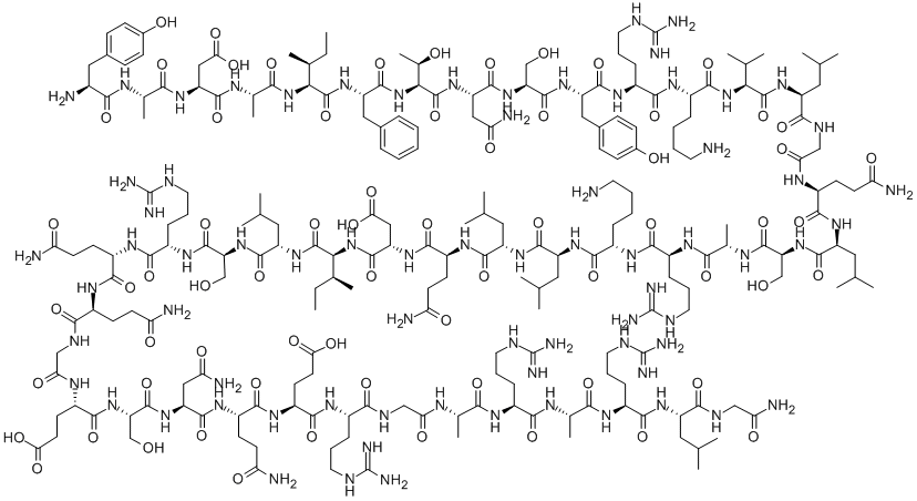 Dumorelin Struktur