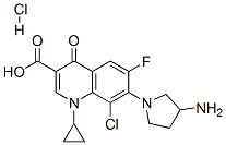 Clinafloxacin hydrochloride