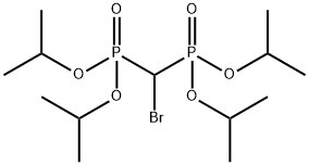 (Bromomethylene)bis(phosphonic acid)tetraisopropyl ester Struktur