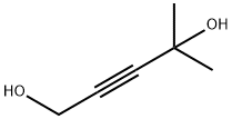 4-methylpent-2-yne-1,4-diol  Struktur