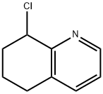 8-Chloro-5,6,7,8-Tetrahydroquinoline Struktur