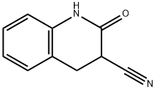 3-cyano-3,4-dihydroquinoline-2(1H)-one Struktur