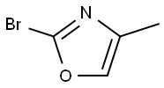 Oxazole, 2-bromo-4-methyl- Struktur