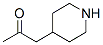 2-Propanone, 1-(4-piperidinyl)- (9CI) Struktur