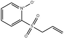 Pyridine, 2-(2-propenylsulfonyl)-, 1-oxide (9CI) Struktur