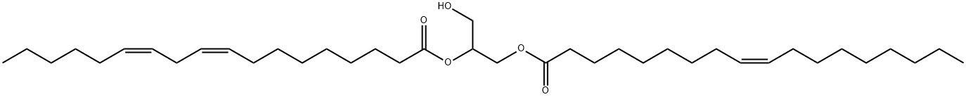 1-OLEOYL-2-LINOLEOYL-RAC-GLYCEROL (CONTAINS 2% 1,3-ISOMER) Struktur