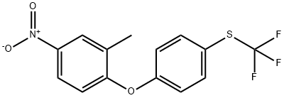 2-(4-TRIFLUOROMETHYLTHIOBENZOXY)-5-NITROTOLUENE