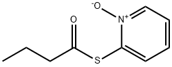 Butanethioic acid, S-(1-oxido-2-pyridinyl) ester (9CI) Struktur