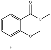 Methyl3-fluoro-2-methoxybenzoate Struktur