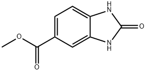 5-CARBOXYBENZIMIDAZOLONE METHYL ESTER Struktur