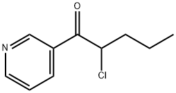 1-Pentanone, 2-chloro-1-(3-pyridinyl)- (9CI) Struktur