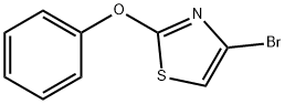 4-Bromo-2-phenoxythiazole Struktur