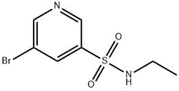 5-Bromo-N-ethylpyridine-3-sulfonamide Struktur