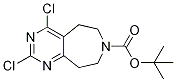 tert-Butyl 2,4-dichloro-5,6,8,9-tetrahydropyriMido[4,5-d]azepine-7-carboxylate Struktur